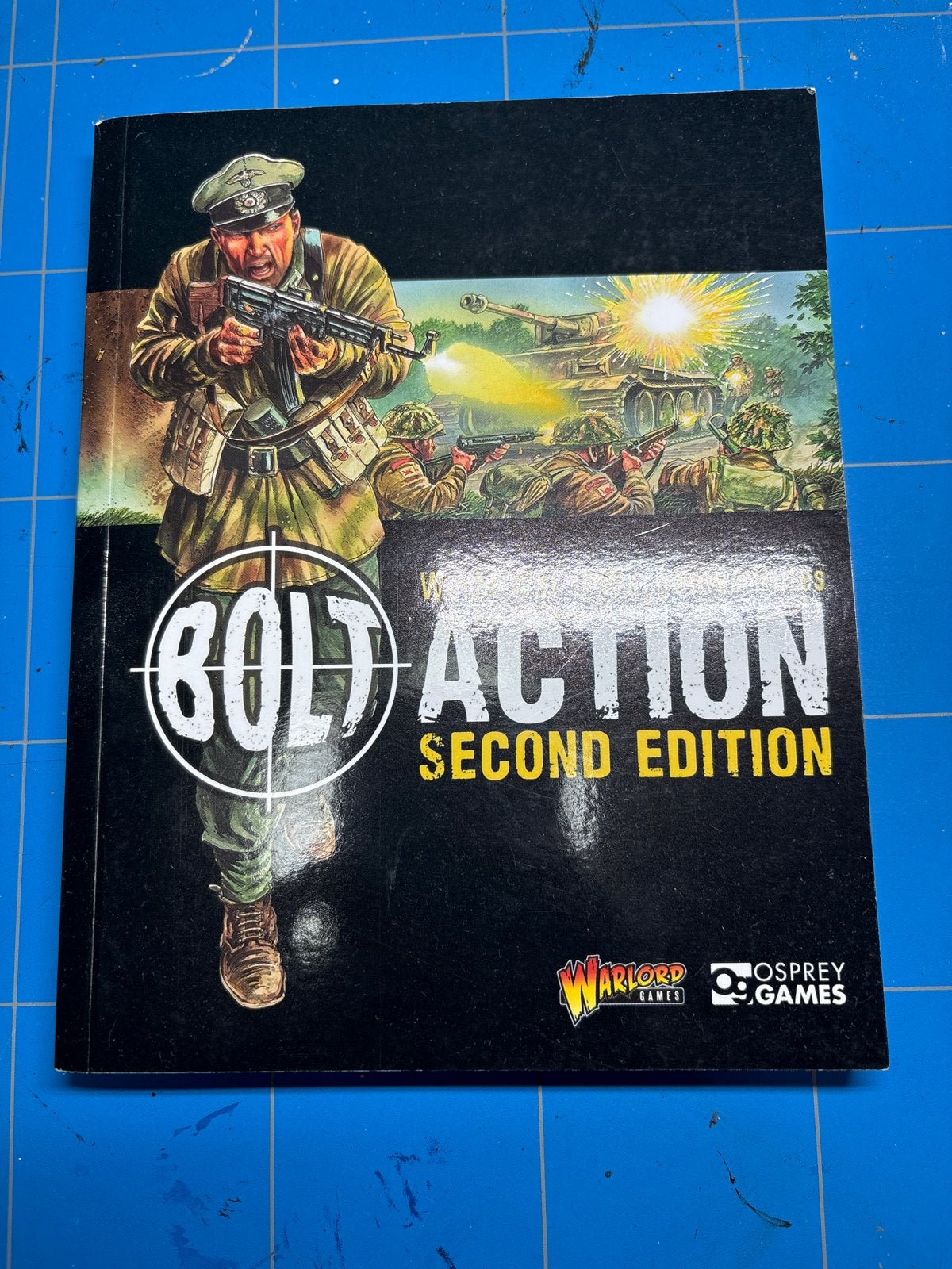 Bolt Action Second Edition Regelboek - Warlord Games, Hobby en Vrije tijd, Ophalen of Verzenden, Zo goed als nieuw, Historisch