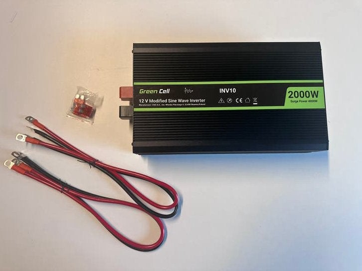 Green cell omvormer 12->230v 2000-4000Watt, Ophalen of Verzenden, Nieuw