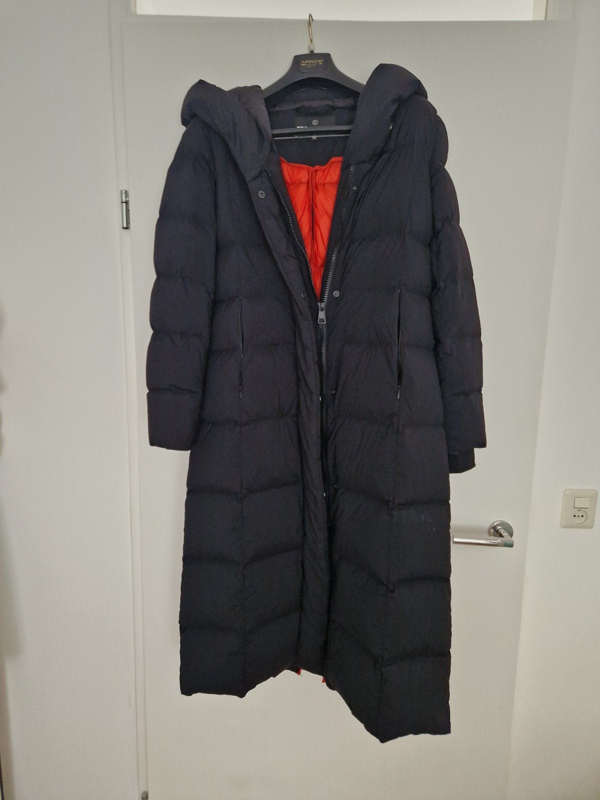 Creenstone Winterjas met capuchon, Zwart, Creenstone, Ophalen of Verzenden, Zo goed als nieuw