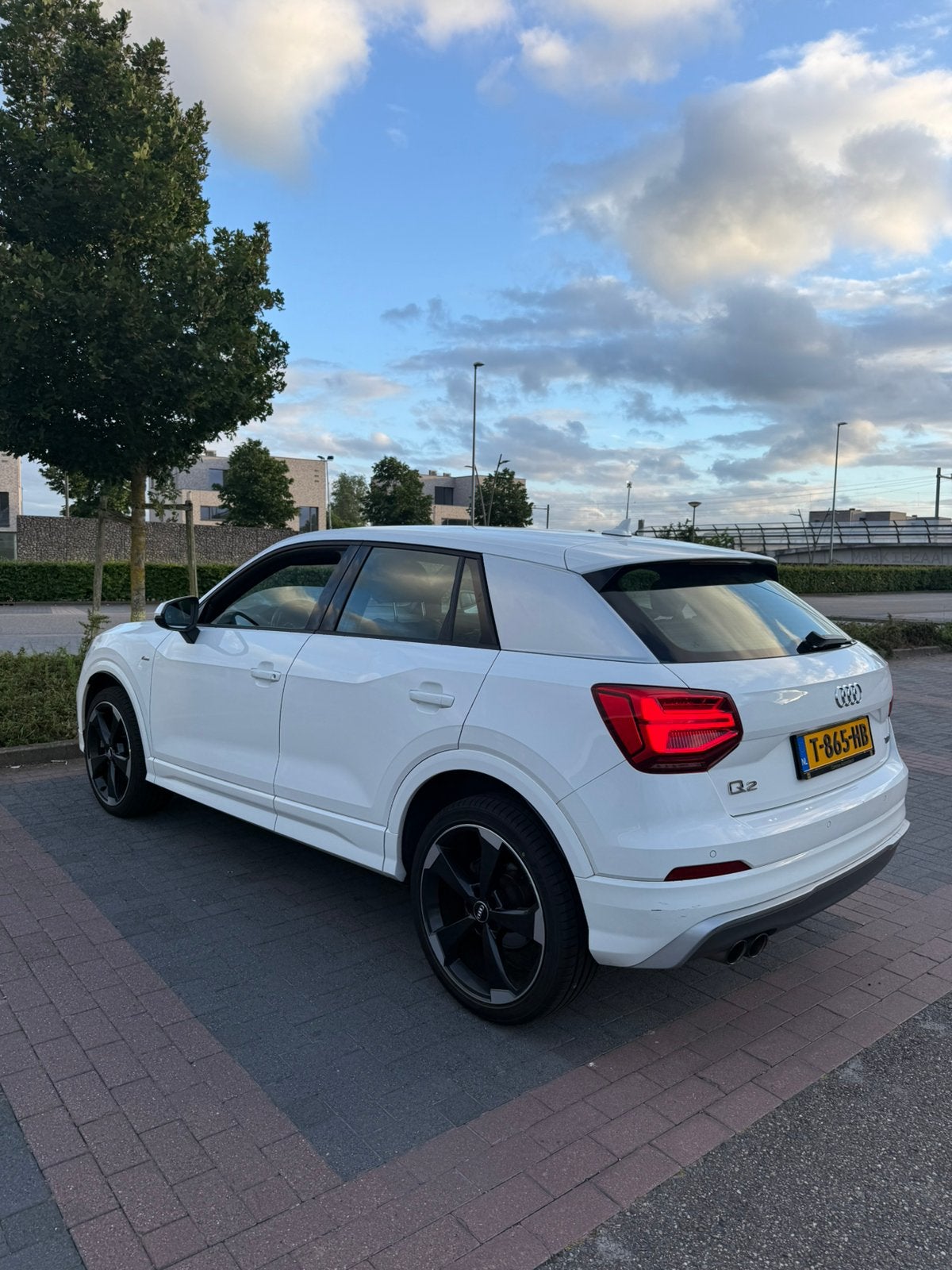 Audi Q2 1.4 S line Tfsi 2017 Wit, Auto's, Audi, Particulier, Q2, ABS, Adaptieve lichten, Adaptive Cruise Control, Airbags, Airconditioning