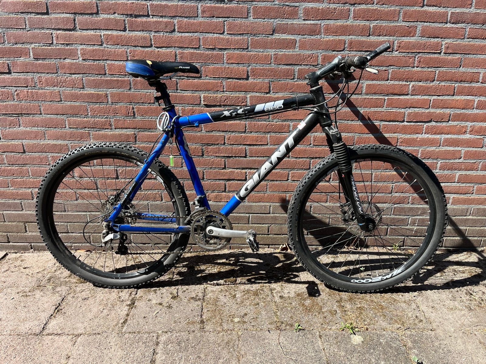 Giant XtC 100 Mountainbike - Blauw/Zwart, Ophalen, Gebruikt, Hardtail, Heren