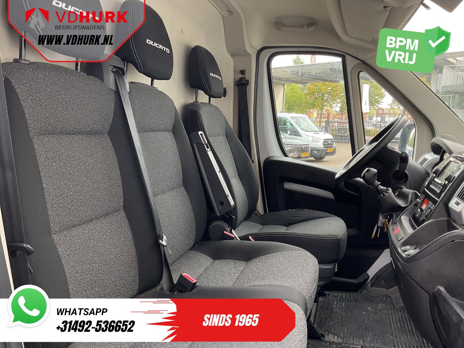 Fiat Ducato 2.3 MJ 120 pk L2H2 NL Auto/ Weinig km!/ Alarm II, Voorwielaandrijving, Gebruikt, Euro 6, 2500 kg