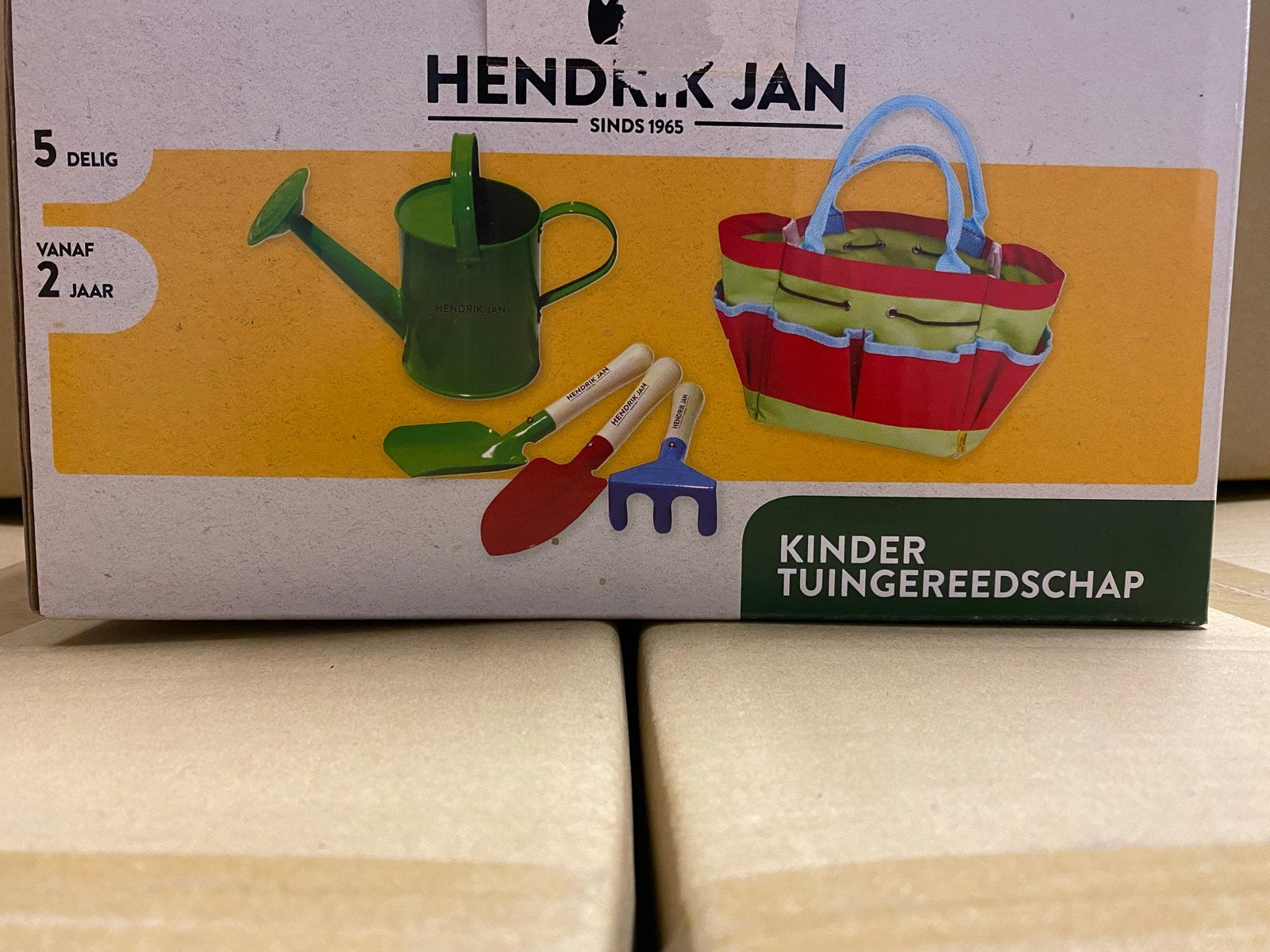 3x Nieuwe Hendrik Jan Kinder Tuingereedschap Set, Onbekend, Nieuw, Ophalen of Verzenden, Onbekend