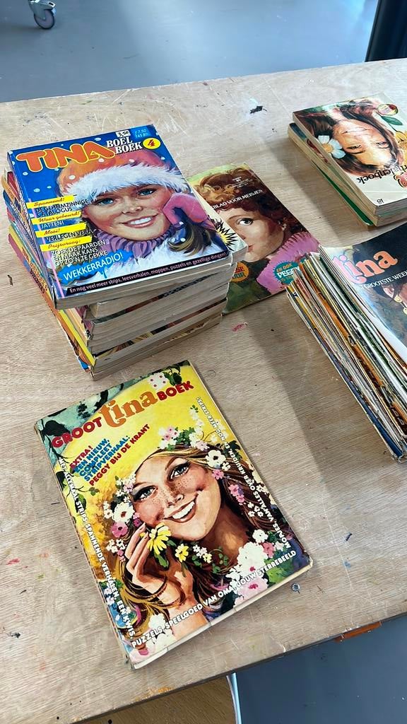 Hele colectie tina tussen 1975 en 1980, Ophalen, Gelezen, Overige typen