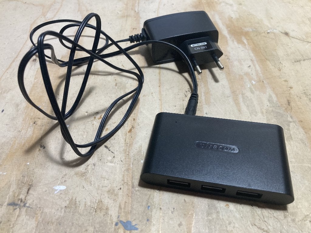 usb adapter sitecom 3 aansluitingen usb 2.0, Ophalen of Verzenden, Gebruikt