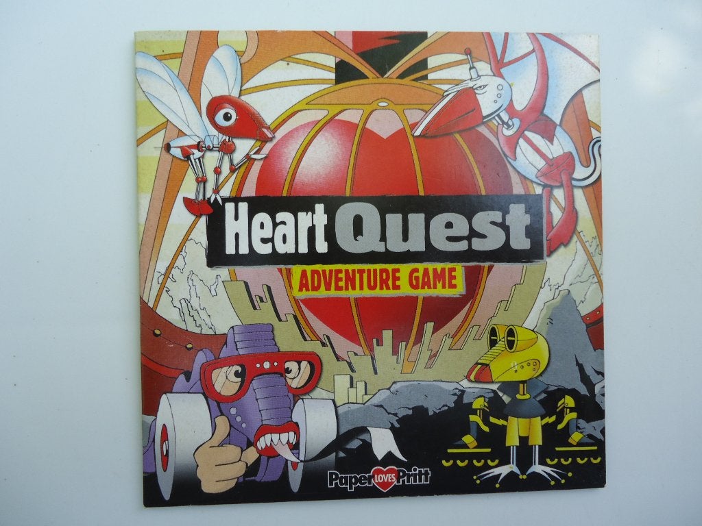 Heart Quest Adventure Game. Reclame game Pritt., Spelcomputers en Games, 1 speler, Zo goed als nieuw, Vanaf 3 jaar, Ophalen