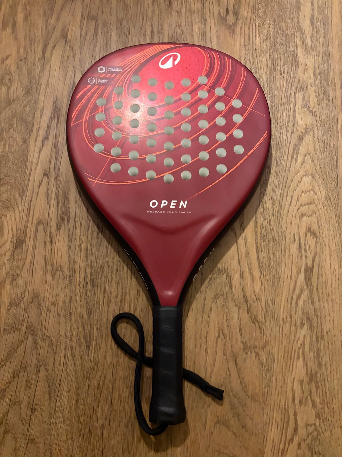 Kuikma Padelracket “OPEN” - Nieuwstaat, Ophalen of Verzenden, Zo goed als nieuw, Padelracket
