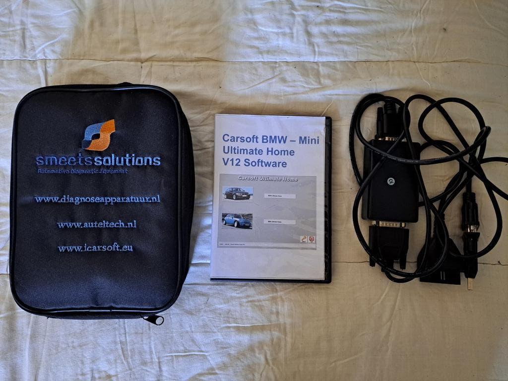 BMW-Mini Diagnose dongel met software en USB converter, Ophalen of Verzenden, Gebruikt, Mini