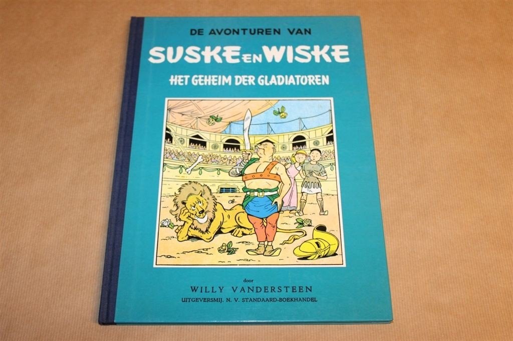 Suske en Wiske - Het geheim der gladiatoren - Blauwe reeks, Boeken, Stripboeken, Eén stripboek, Ophalen of Verzenden, Zo goed als nieuw