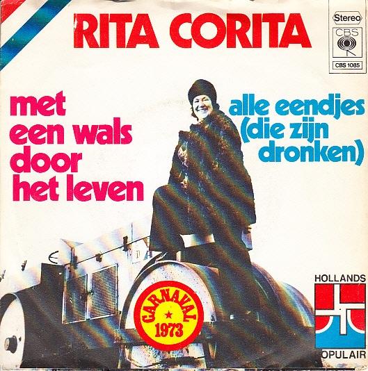 rita corita - met een wals door het leven ( 1973/ piraat), Fotohoes, Ophalen of Verzenden, Zo goed als nieuw, Nederlandstalig