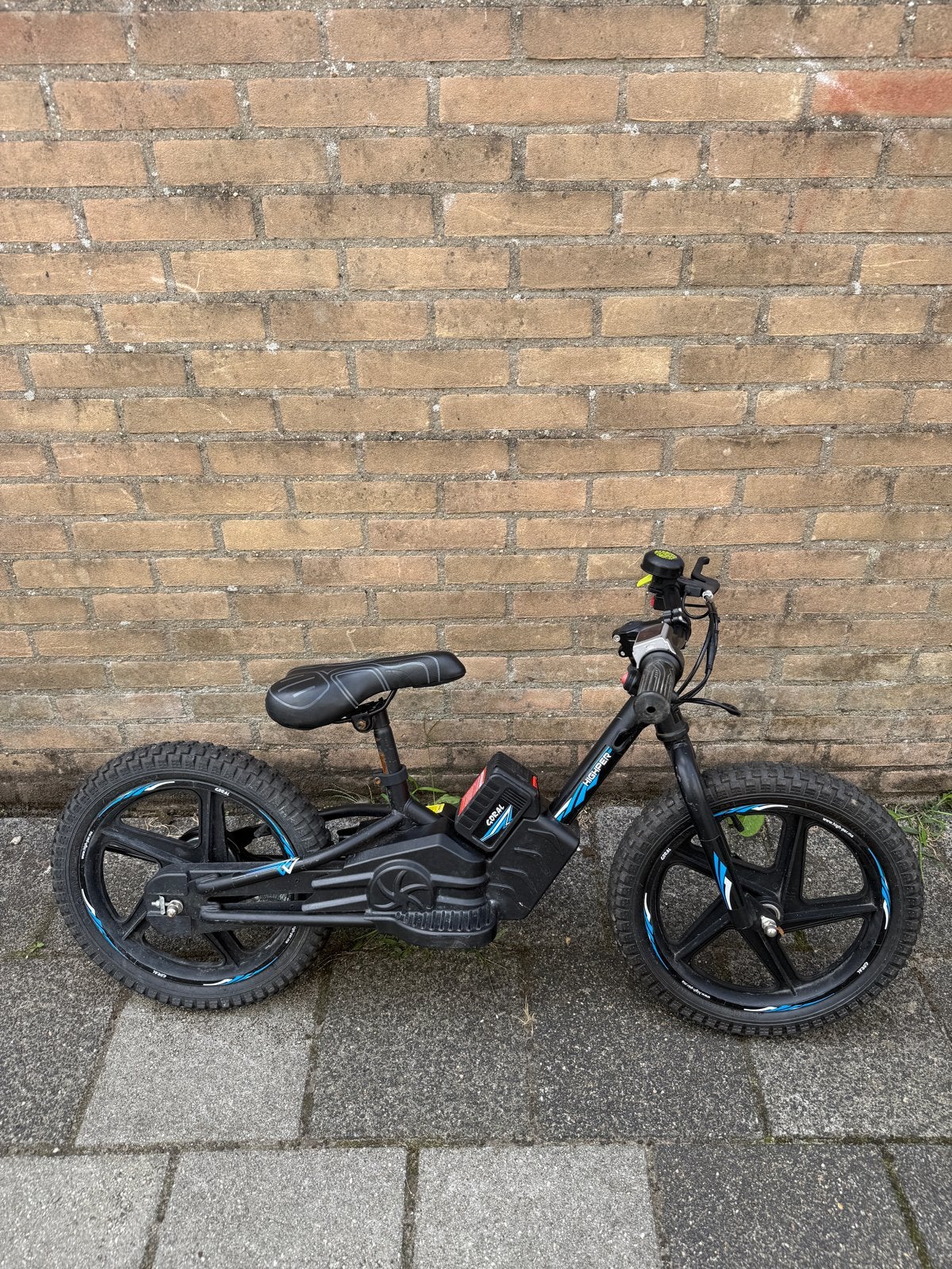 Elektrische loopfiets 16 inch - Zo goed als nieuw, Ophalen, Zo goed als nieuw, Schijfrem, 16 tot 20 inch