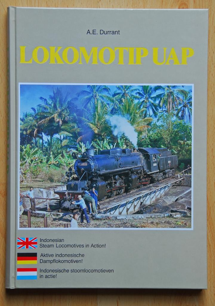 LOKOMOTIP UAP : Stoom Lokomotieven in Indonesie, Ophalen of Verzenden, Nieuw, Tram, Overige typen