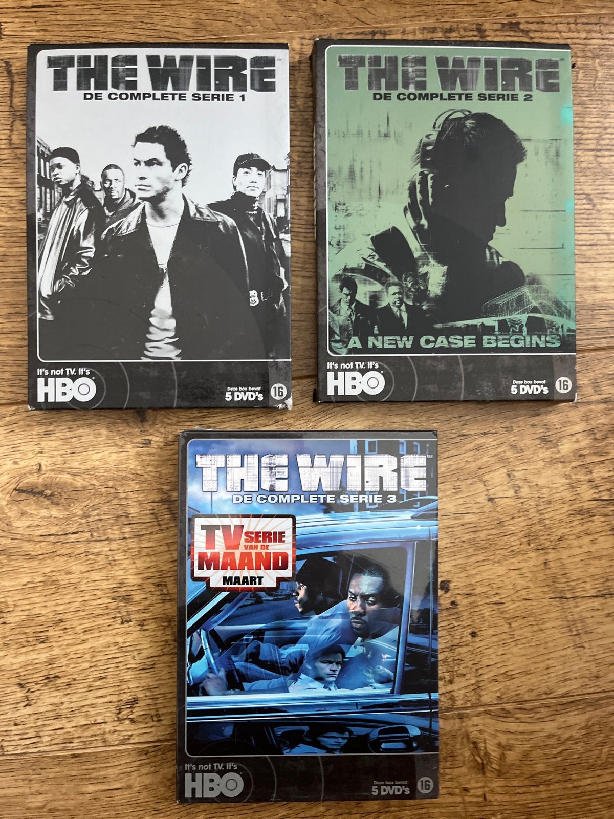 The Wire - De Complete Serie 1, 2 en 3 (DVD), Cd's en Dvd's, Vanaf 16 jaar, Seizoen 1, Misdaad, Nederlands