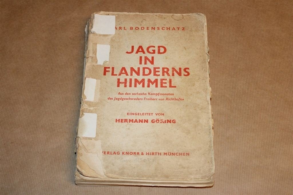 Jagd in Flanderns Himmel - Hermann Göring - 1943 !!, Ophalen of Verzenden, Tweede Wereldoorlog, Gelezen, Overige onderwerpen