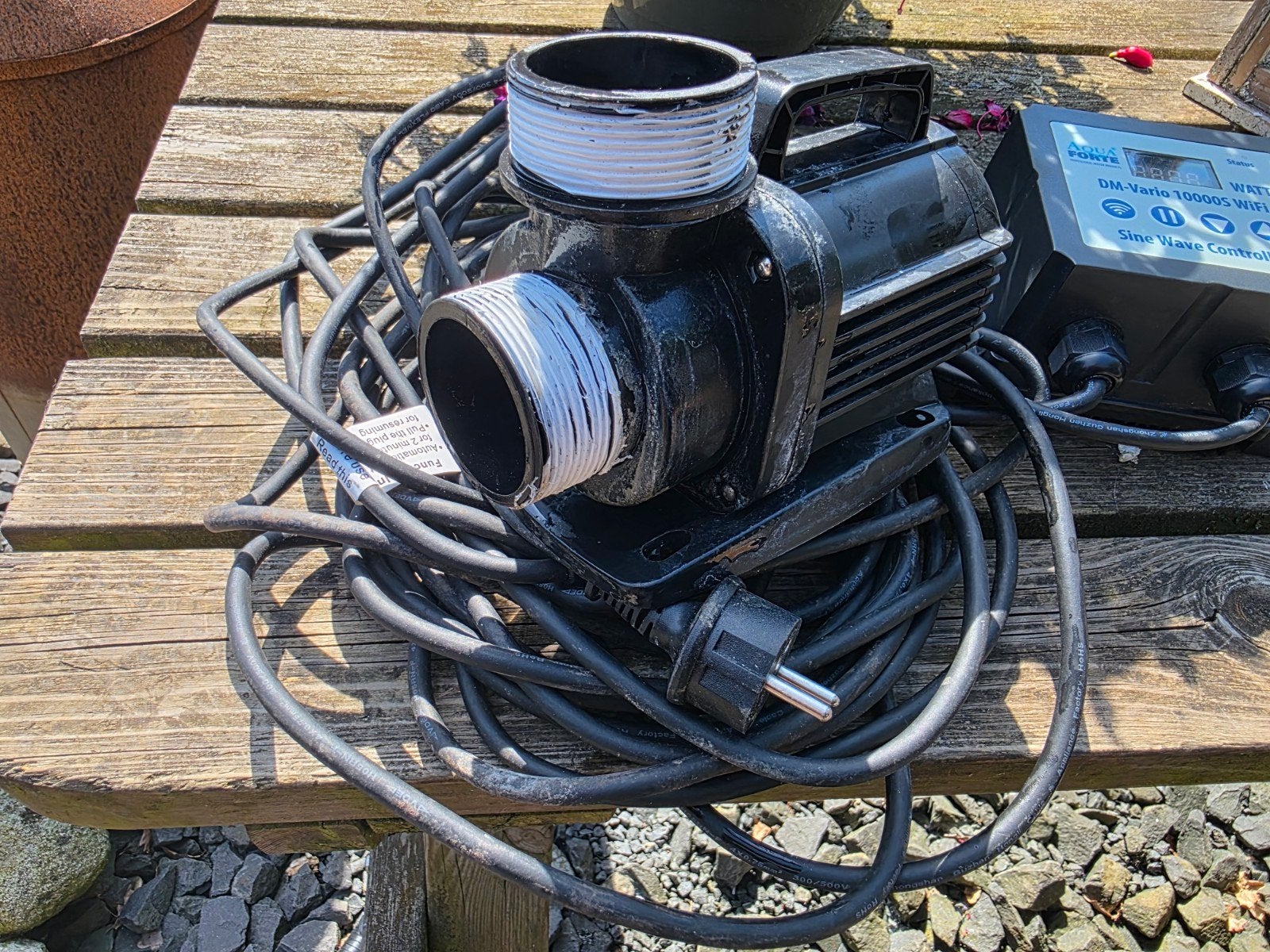 Aquaforte DM-Vario 10.000 WiFi, Ophalen of Verzenden, Gebruikt, Vijverpomp