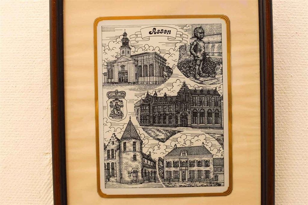 Prent/tekening van assen 50700, Ophalen of Verzenden, Gebruikt, Barbie