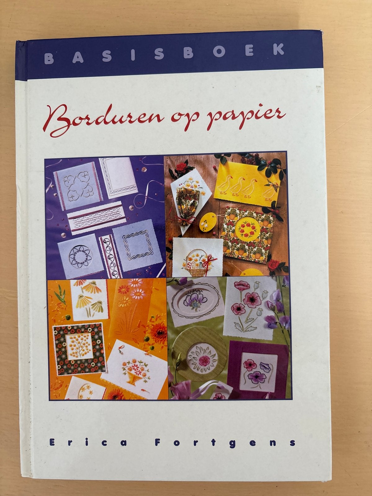 Basisboek Borduren op papier - Erica Fortgens, Ophalen, Gelezen, Borduren en Naaien