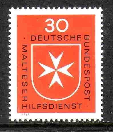 BRD 1969 600 Maltezer hulpdienst, Postfris, Ophalen of Verzenden, BRD, Postfris
