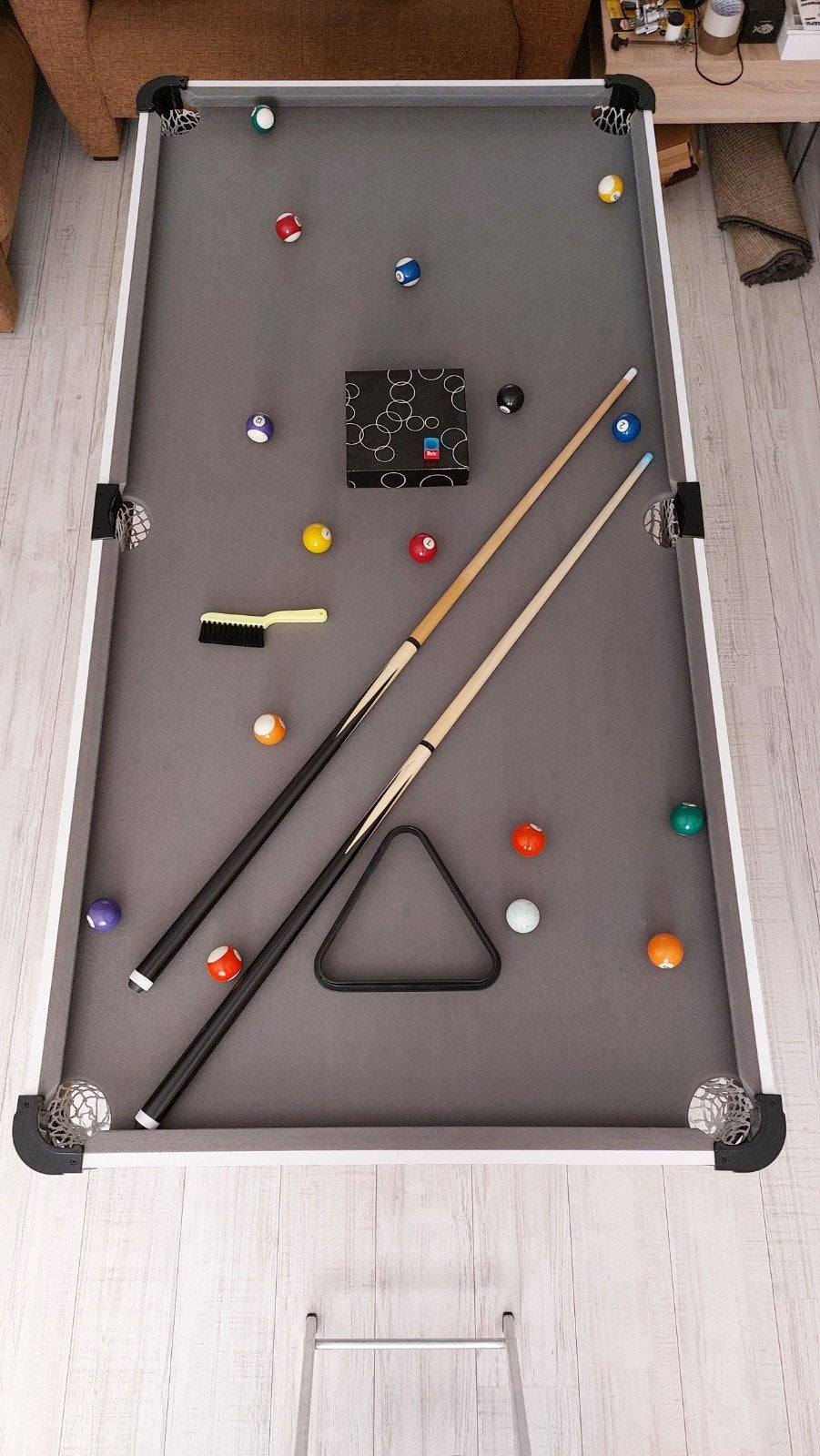 poolbiljart coogar XL 183x91x79 nog geen 4 maanden oud, Ophalen, Nieuw, Pooltafel
