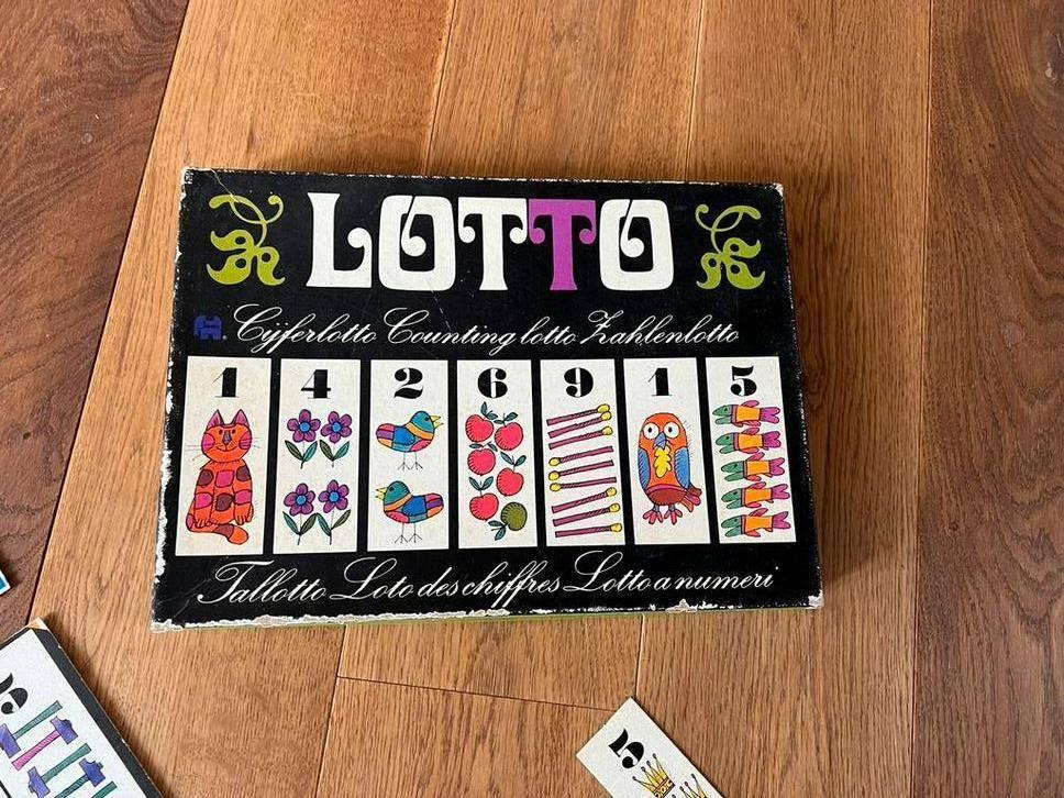 Cijferlotto Lotto Tombola - Jumbo Cijferlotto Lotto Tombola, Hobby en Vrije tijd, Ophalen of Verzenden, Gebruikt