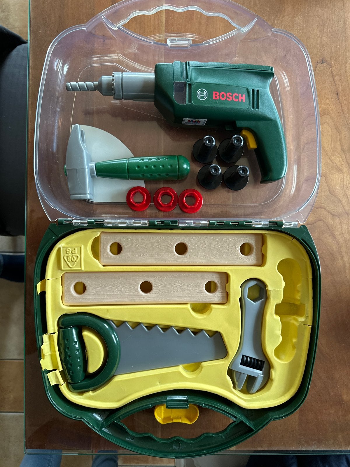 Bosch Kinder Speelgoed Gereedschap Set met Boormachine, Kinderen en Baby's, Speelgoed | Overig, Ophalen of Verzenden, Zo goed als nieuw