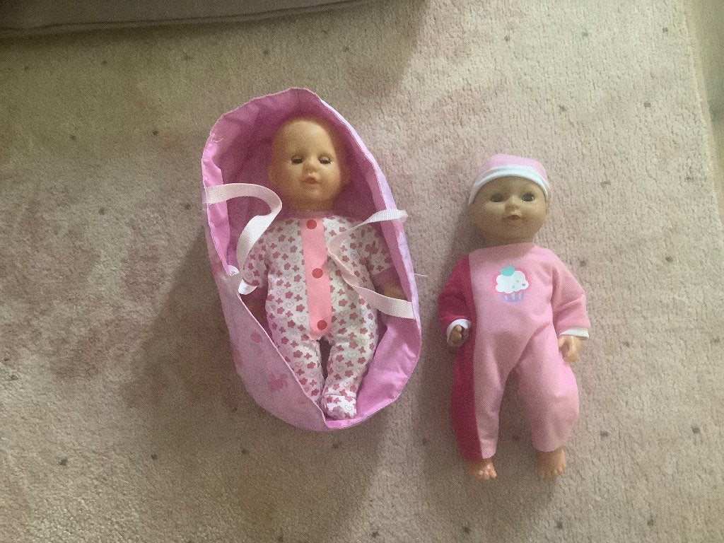 Baby poppen, Ophalen of Verzenden, Gebruikt, Babypop