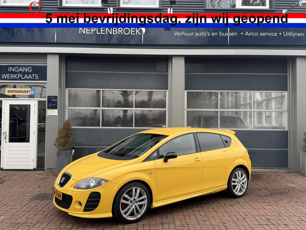 SEAT Leon 2.0 TFSI Cupra | Org NL! 03-2007 120.159 KM, Stof, Gebruikt, Zwart, 1984 cc