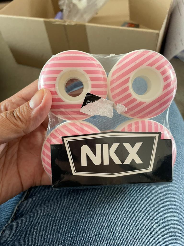 NKX skateboard wieltjes 53mm, Sport en Fitness, Skateboarden, Ophalen, Nieuw, Skateboard