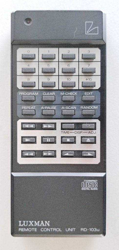 LUXMAN RD-103u, Ophalen, Zo goed als nieuw, Origineel