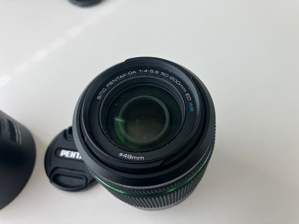 Pentax smc DA 50-200mm f/4-5.6 ED WR K-mount lens, Ophalen of Verzenden, Gebruikt, Telelens, Zoom