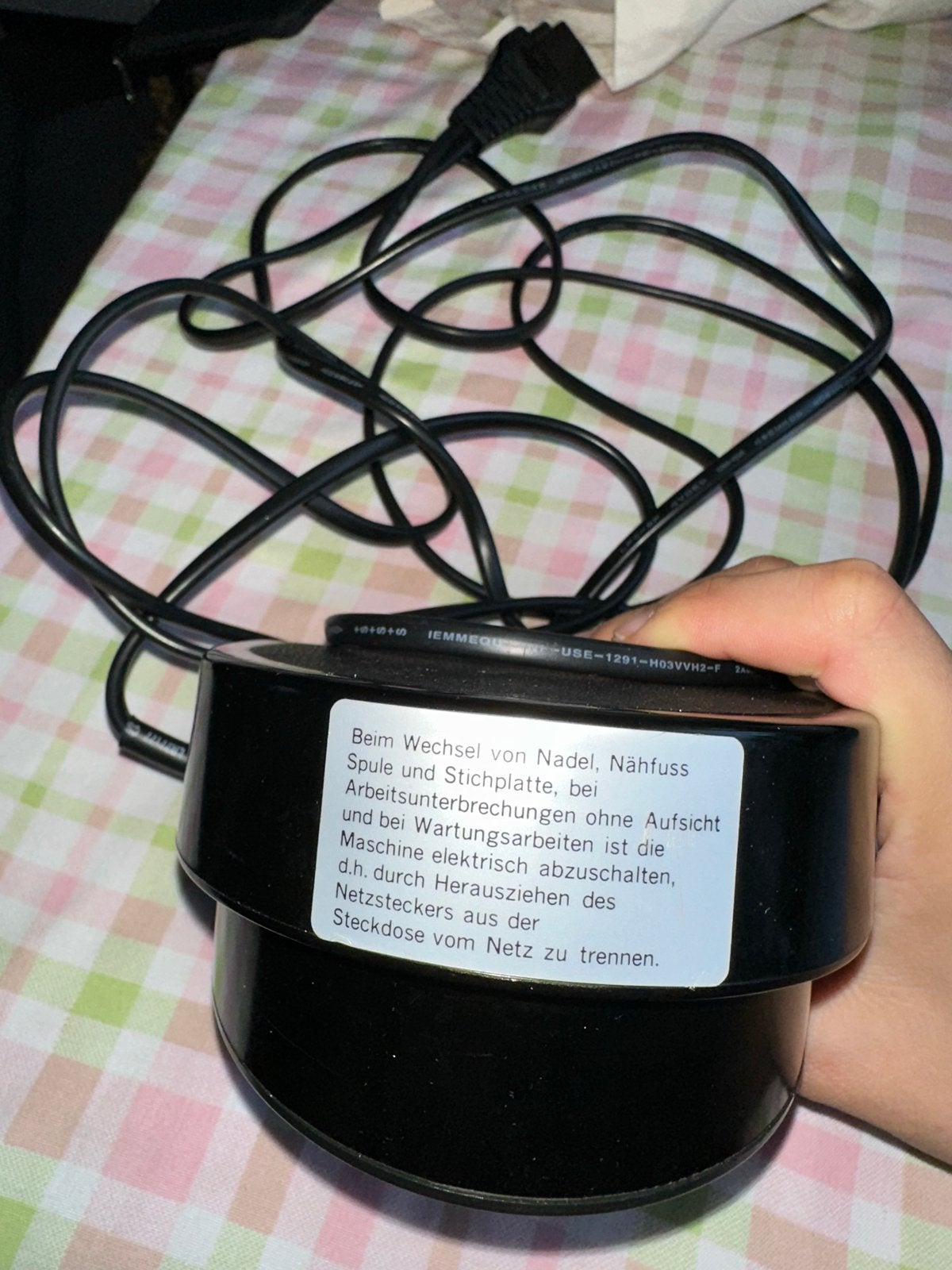 Voetpedaal naaimachine lewenstein, Ophalen of Verzenden, Gebruikt, Toebehoren, Overige merken