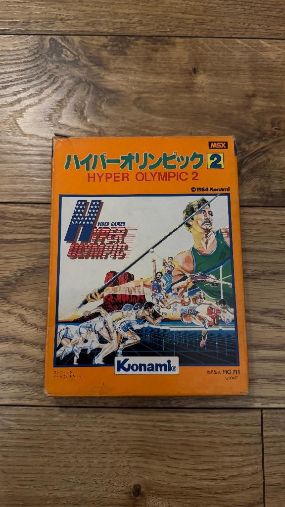 MSX - Konami Hyper Olympic 2, Computers en Software, Vintage Computers, Ophalen of Verzenden