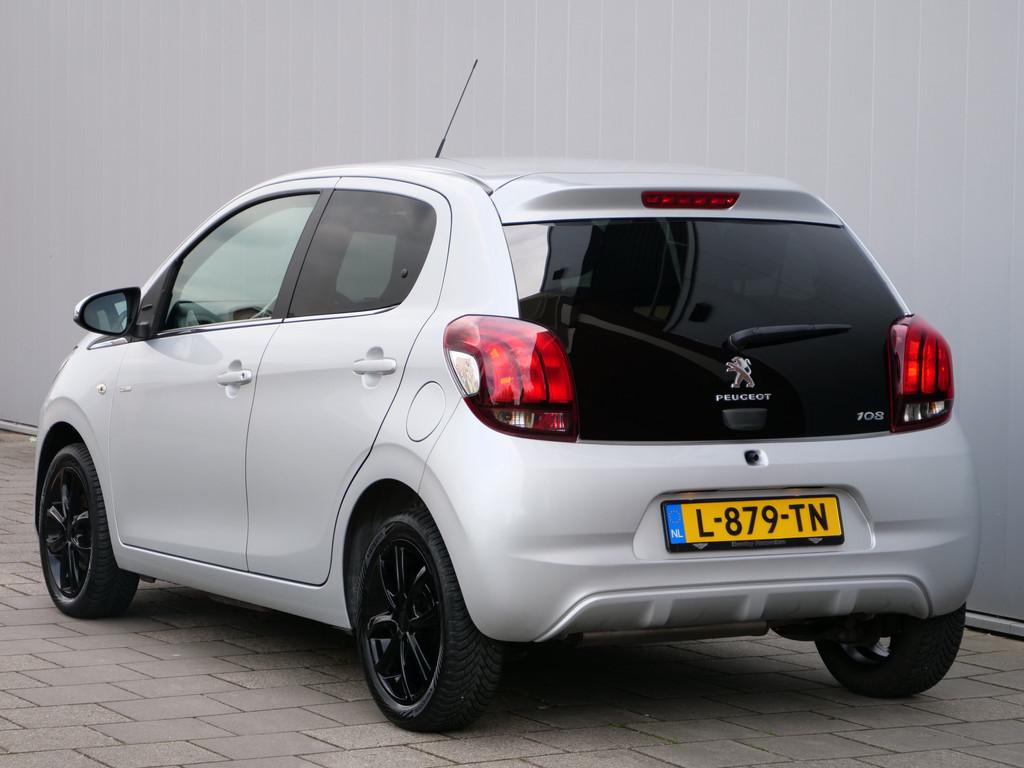 Peugeot 108 1.0 e-VTi Active 73 Pk Apple Carplay / DAB / Air, Voorwielaandrijving, Stof, Gebruikt, 4 stoelen