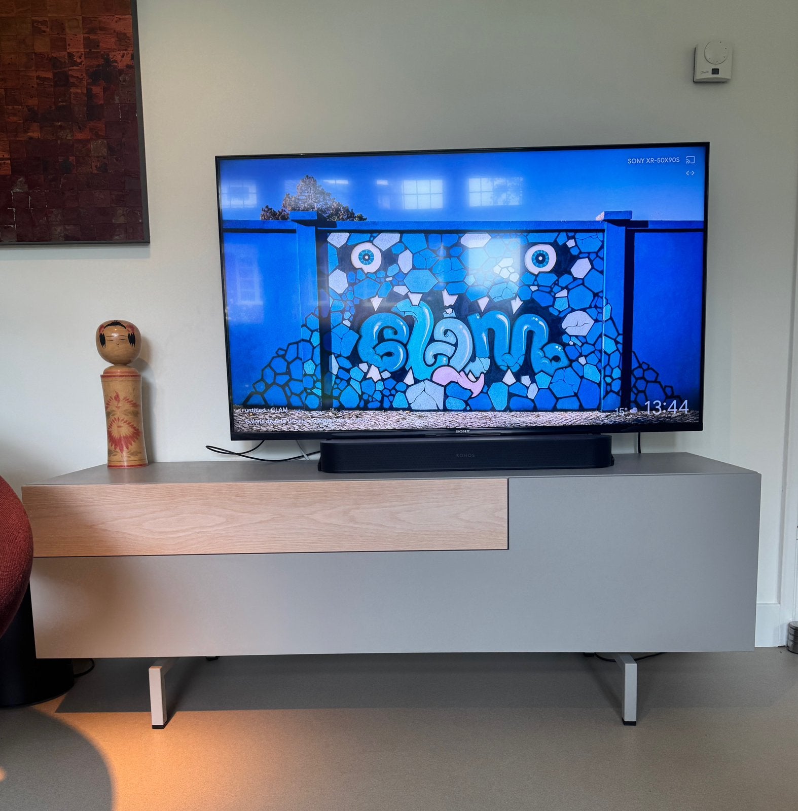 Castelijn Solo tv meubel, Ophalen, 100 tot 150 cm, Zo goed als nieuw, Minder dan 100 cm