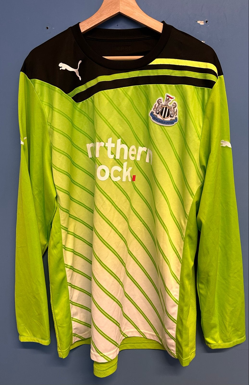 Newcastle United Keepersshirt 2011/12 - Puma - Groen, Verzamelen, Verzenden