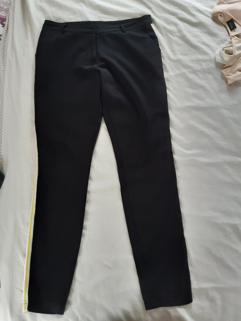 BROEK, EKSEPT, MAAT XS, Zwart, Ophalen of Verzenden, Maat 34 (XS) of kleiner, Lang