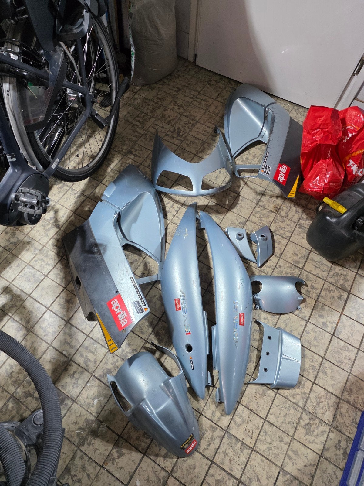 aprilia area 51 kappen, Ophalen of Verzenden, Gebruikt, Kap, Aprilia
