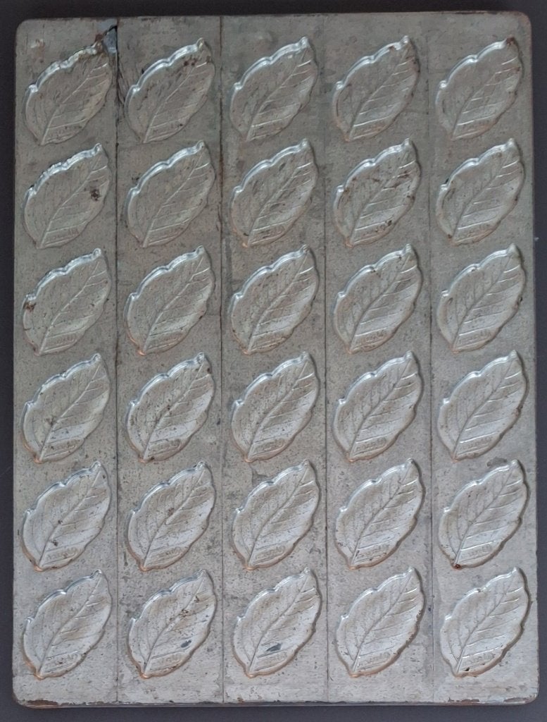 Chocolademal / chocoladevorm - Blaadjes - Union - 06, Ophalen of Verzenden