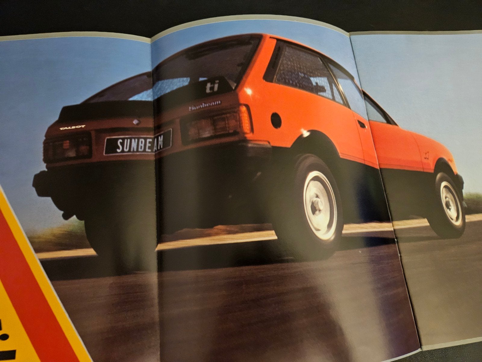 Brochure Talbot Sunbeam 1981 incl Lotus, Ophalen of Verzenden, Zo goed als nieuw, Overige merken