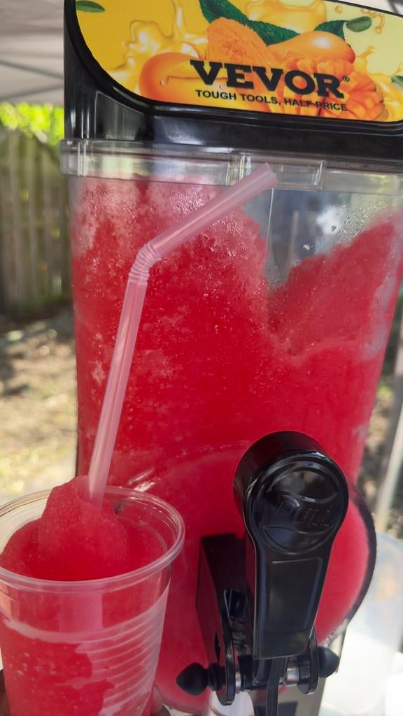 TE HUUR 50 porties SLUSH en SUIKERSPIN machine Rotterdam, Ophalen, Zo goed als nieuw