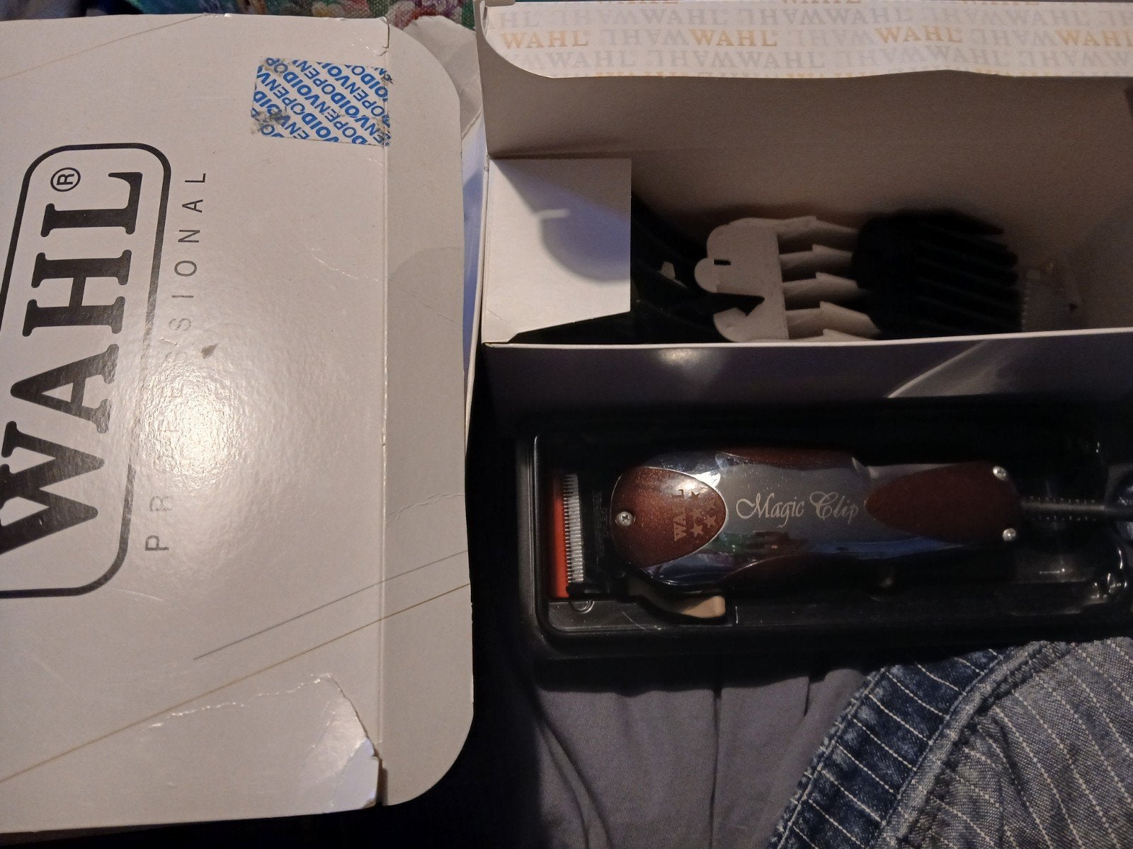 Wahl magie clip Tondeuse, professionele haarclipper, Ophalen of Verzenden, Zo goed als nieuw, Tondeuse
