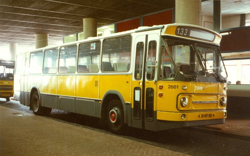 Busfoto MB 200 2661 zuidplein, Verzamelen, Ophalen of Verzenden, 1980 tot heden, Zuid-Holland