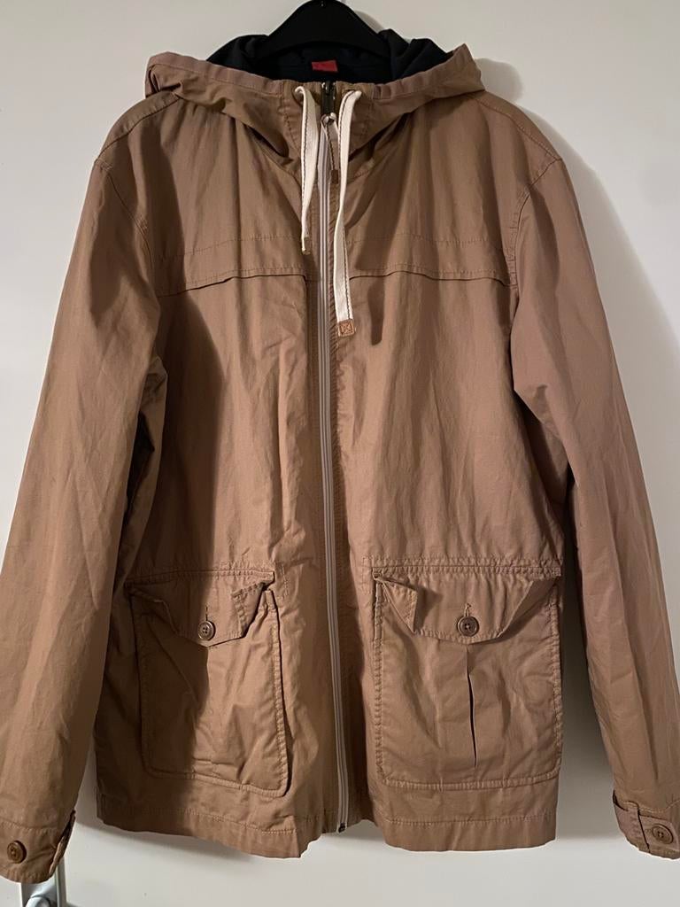 UNISEX ESPRIT ZOMER JAS XXL (XL)/ 42-44, Ophalen of Verzenden, Gedragen, Maat 56/58 (XL), Bruin