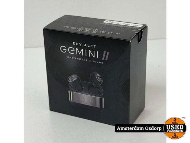 Devialet Gemini 2 Draadloze Oortjes | Nieuw in seal