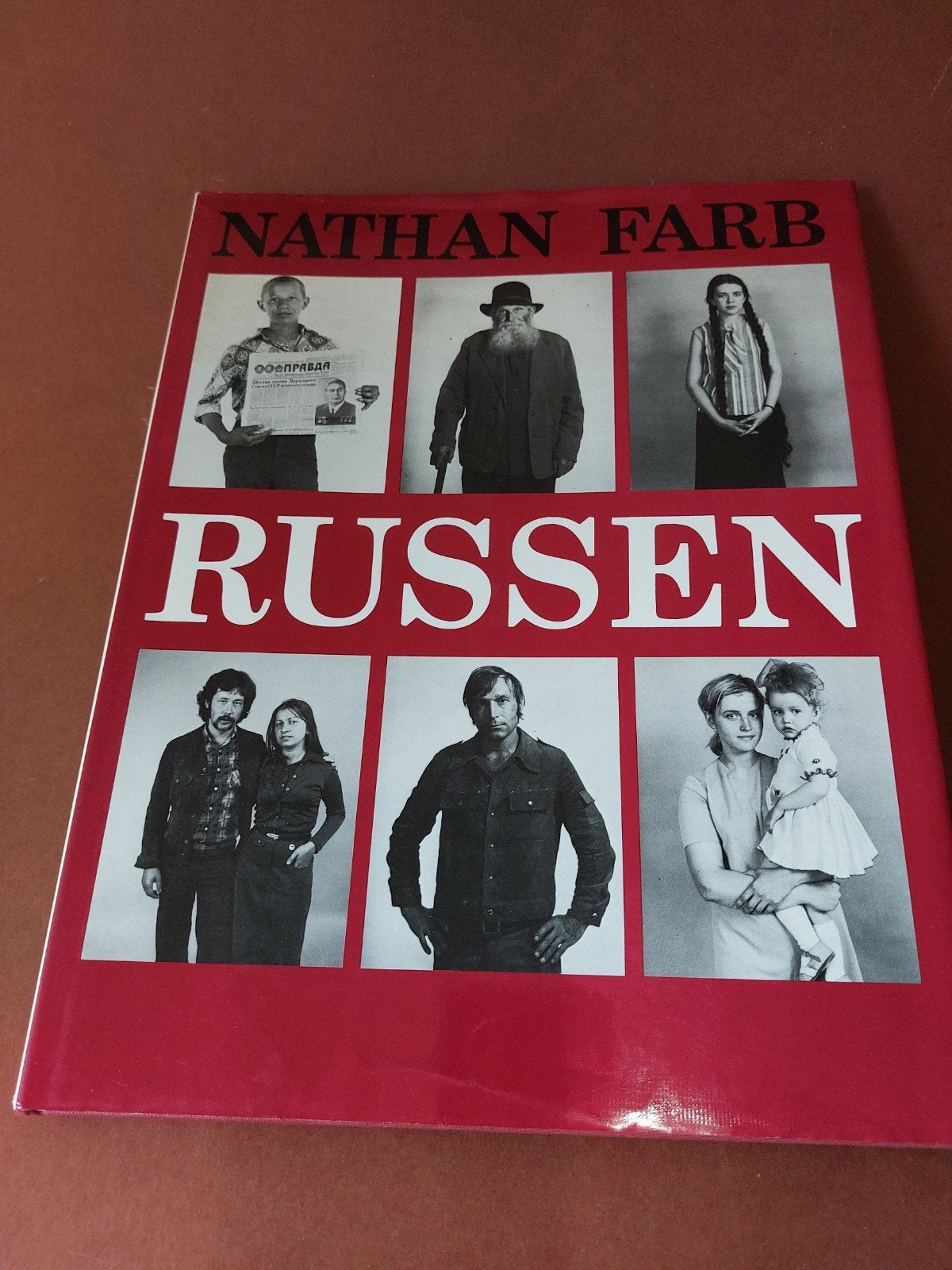 Nathan Farb - Russen: Fotoboek met 79 foto's, Ophalen of Verzenden, Gelezen, Fotografie algemeen, Nathan Farb