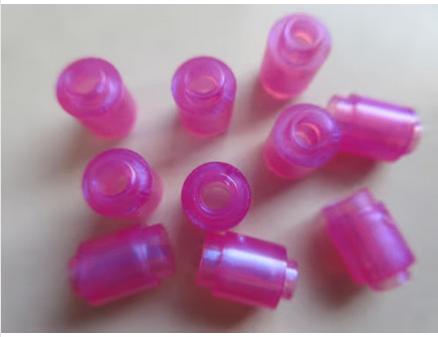 nr. 5903, 10 satijnroze ronde 1x1 steentjes., Kinderen en Baby's, Speelgoed | Duplo en Lego, Zo goed als nieuw, Lego, Losse stenen