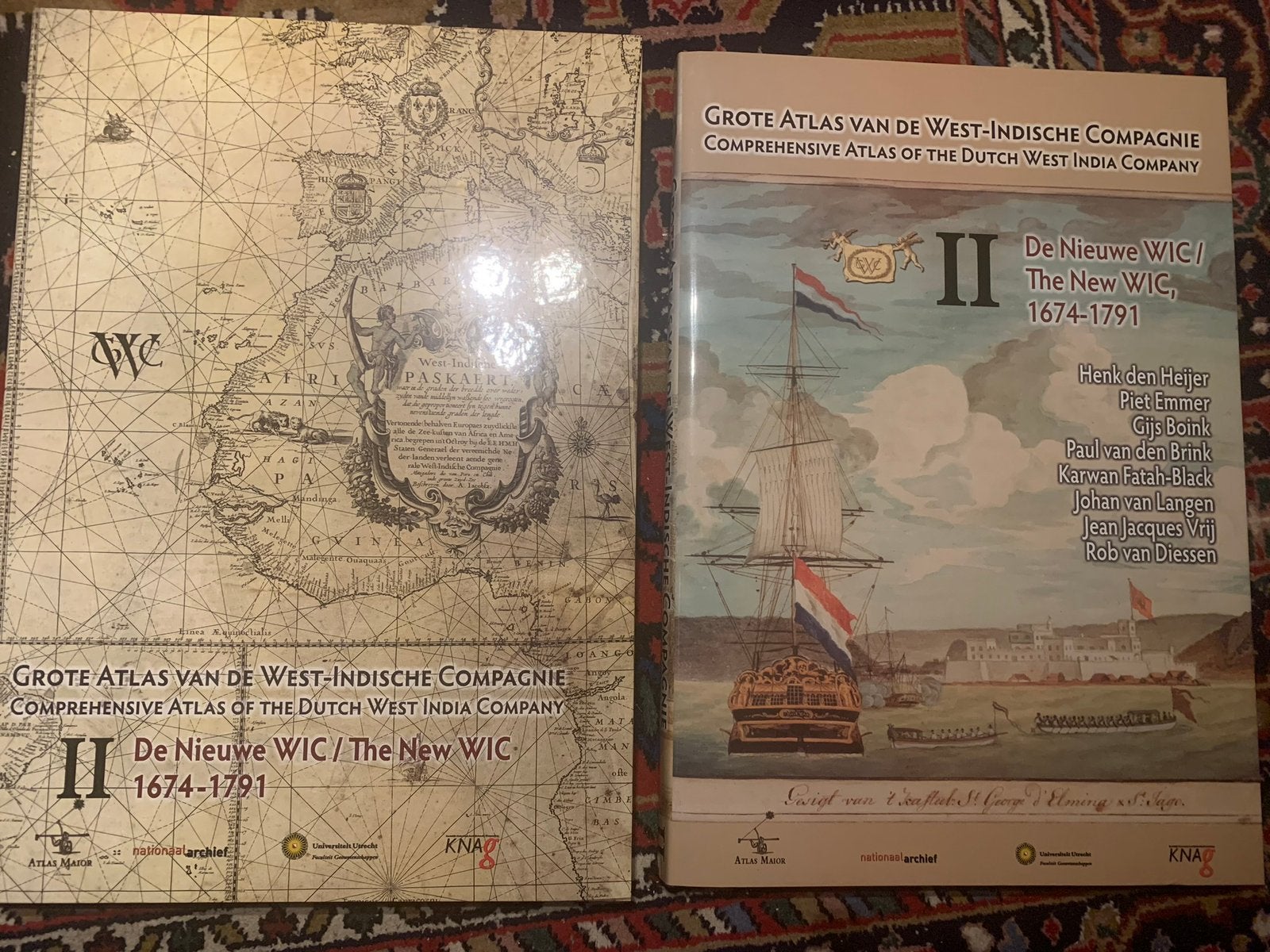 Nieuw in doos GROTE ATLAS VAN DE WEST-INDISCHE COMPAGNIE, Ophalen of Verzenden, Nieuw