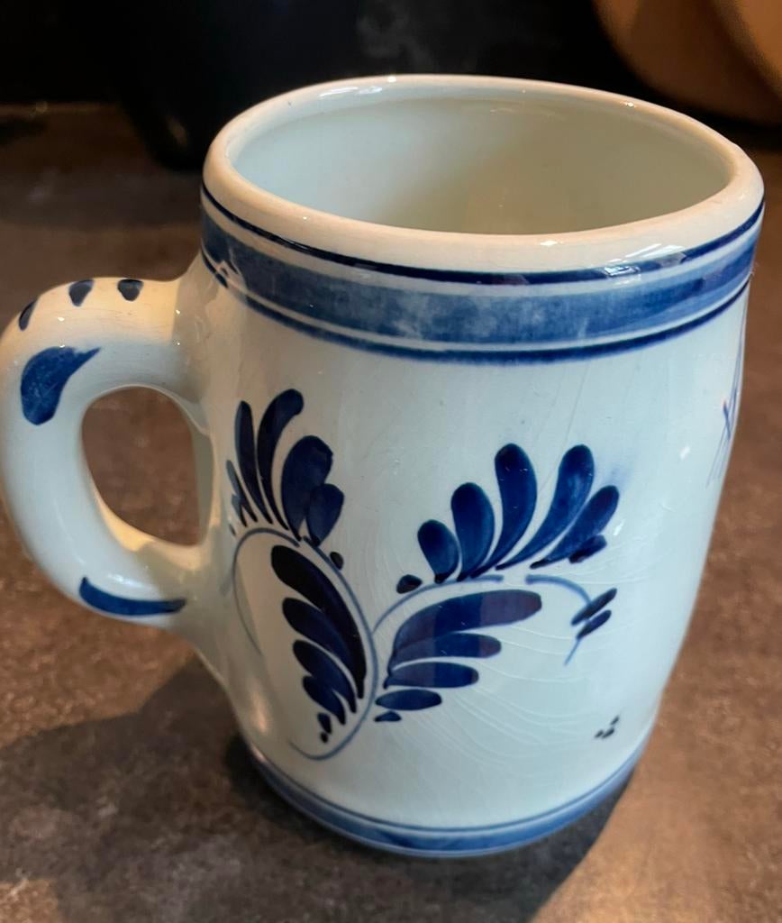 Delfts blauwe beker / pul, Ophalen of Verzenden