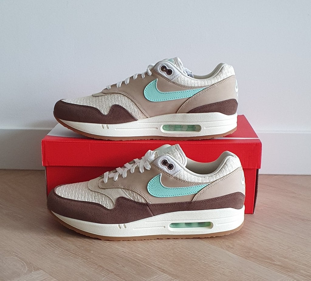 Nike Air Max 1 Crepe Hemp EU 46, Kleding | Heren, Overige kleuren, Verzenden, Nike, Nieuw