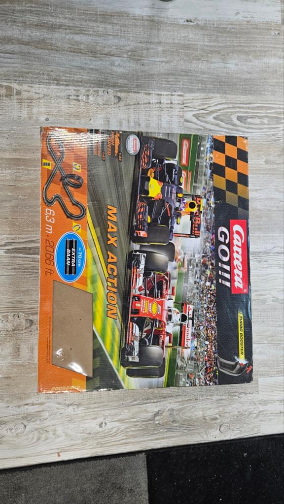 Carrera Go Max Action Racebaan - Formule 1 Sensatie!, Ophalen, Zelf te bouwen, Carrera, Elektrisch